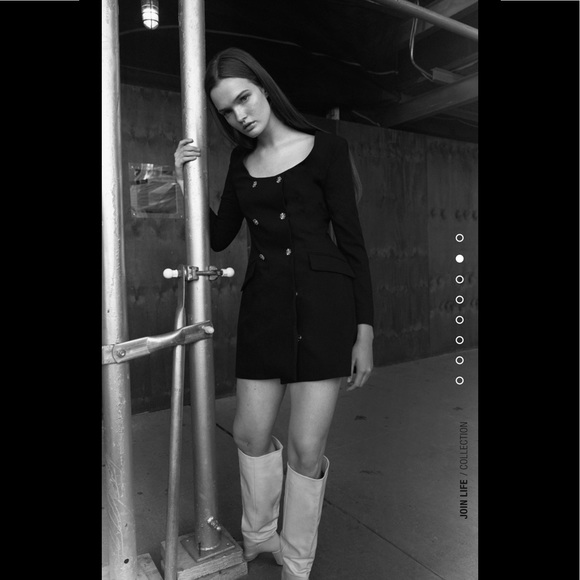Zara jewel button blazer dress - Picture 3 of 7